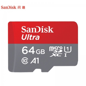 闪迪（SanDisk）64GB TF（MicroSD）存储卡 U1 C10 A1 至尊高速移动版内存卡 读速120MB/s